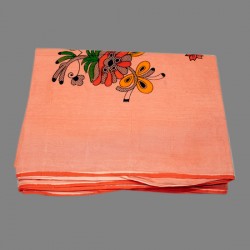 Light Orange Color Karishma Cotton