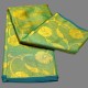 Green Color Manipuri Cotton Saree 