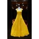 Yellow colour salwar  wedding frock