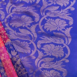 Blue Color Soft Silk Saree