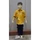 Yellow Colored  casual shirt set