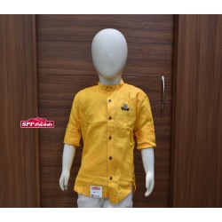 Yellow colored shirt