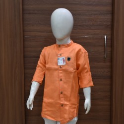Plain Orange colored Shirt