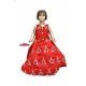 Red colored Designed Fancy Frock