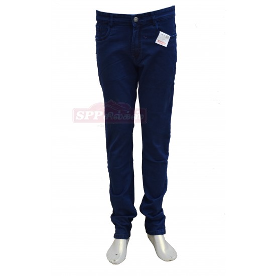 Dark Blue colored jeans pant