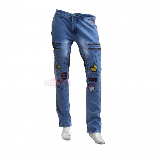 Denim color designed Jeans Pant