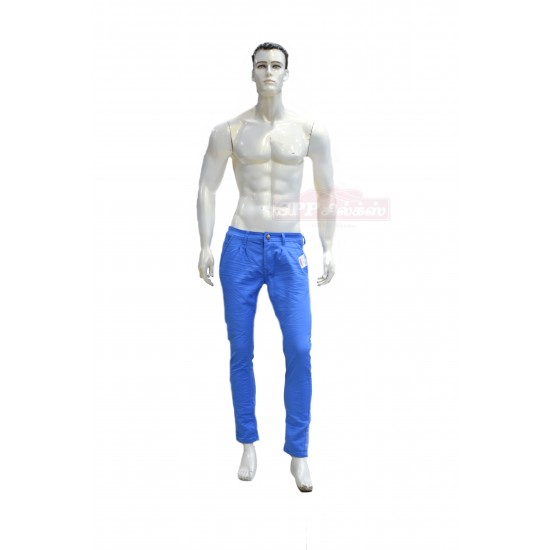 Ink Blue colored Cotton Pant