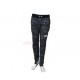 Grey with Black designed Track Pant