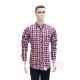 Pink colored checked shirt