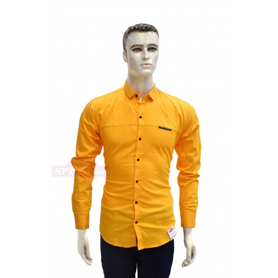 Yellow coloured shirt