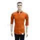 Orange color Designed Shirt