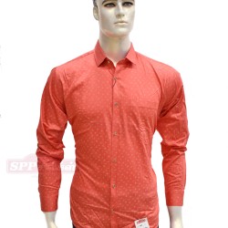 Red color Designed  Shirt