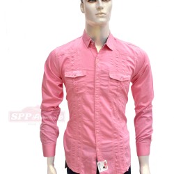 Rose colored Casual Shirt