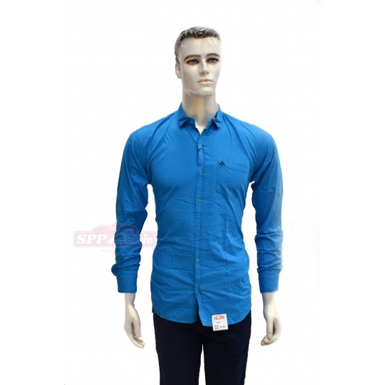 Azure Blue colored Shirt