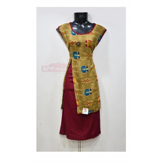 Brown colored designed Fancy Top