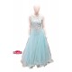 Sky Blue colored Long Frock