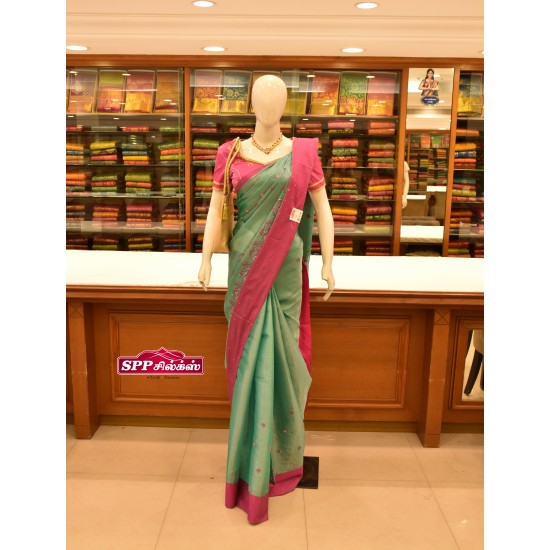 Tissue South Silk Cotton Saree