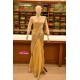 Golden color Silk Cotton Saree