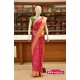 Pink color with Golden Jarigai Border Art Silk Saree